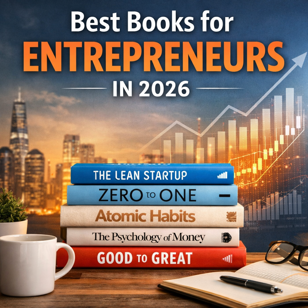 Best Books for Entrepreneurs in 2026